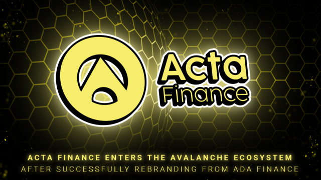Acta Finance betreedt lawine-ecosysteem na succesvolle rebranding