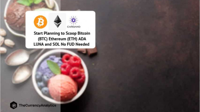 Begin met plannen om Bitcoin (BTC) Ethereum (ETH) ADA LUNA en SOL te scoren Geen FUD nodig