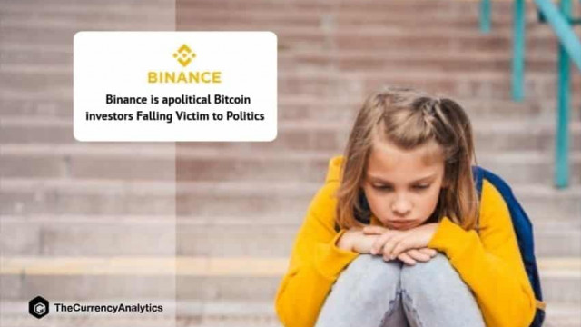Binance is apolitieke Bitcoin-investeerders die het slachtoffer worden van de politiek