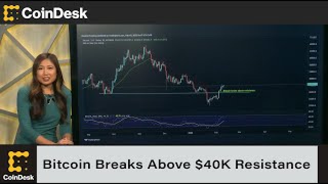 Bitcoin breekt boven $ 40K weerstand