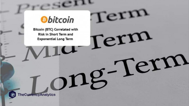 Bitcoin (BTC) gecorreleerd met risico op korte termijn en exponentieel op lange termijn