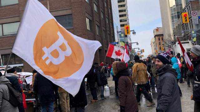 Bitcoin-inzamelingsactie voor Ottawa Truckers Freedom Convoy bereikt bijna een miljoen