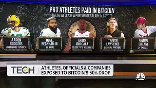 Deze atleten accepteerden betaling in bitcoin - Dit is wat de crypto-drop betekent voor hun winst