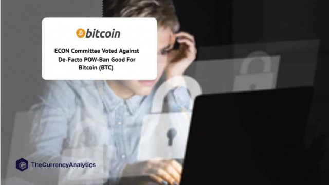 ECON-commissie stemde tegen de-facto POW-Ban Goed voor Bitcoin (BTC)