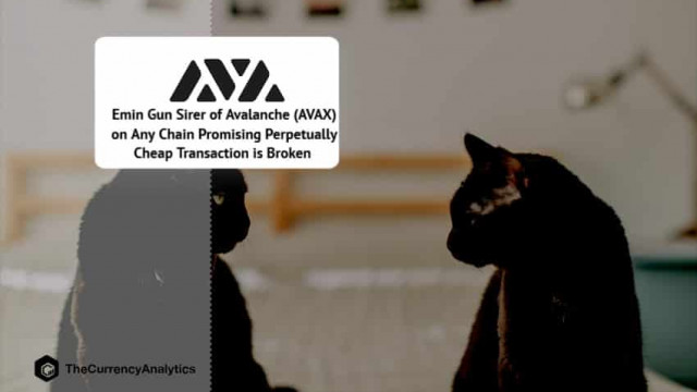 Emin Gun Sirer of Avalanche (AVAX) op elke ketting die een eeuwigdurende goedkope transactie belooft, is verbroken