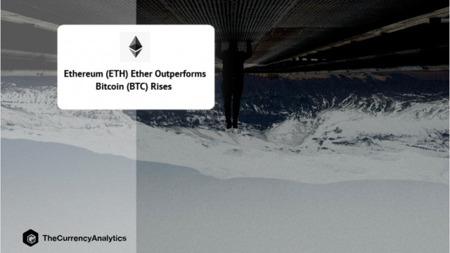 Ethereum (ETH) Ether presteert beter dan Bitcoin (BTC) stijgingen