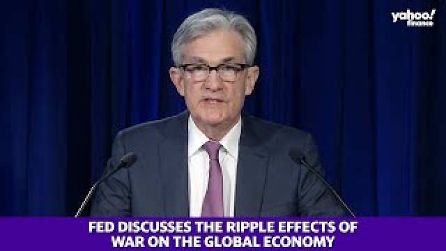 Fed bespreekt de rimpeleffecten van oorlog op de VS en de wereldeconomie