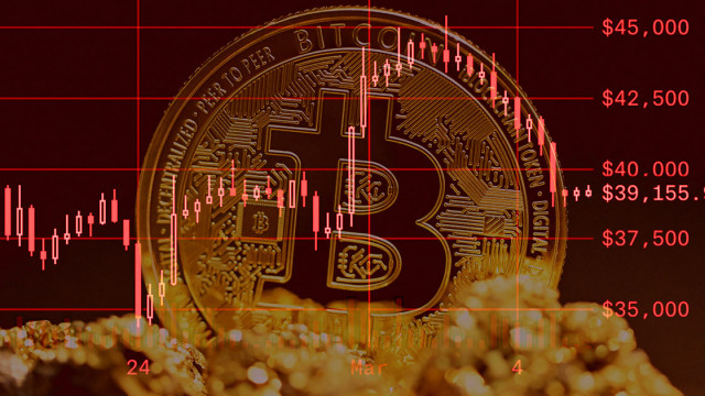 Goud presteert beter dan Bitcoin als waardeopslag, aangezien BTC onder $ 40K daalt