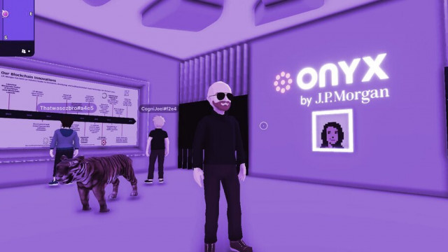 Metaverse Crypto Decentraland omhoog nadat JP Morgan niche een 'kans van $ 1 biljoen' noemt