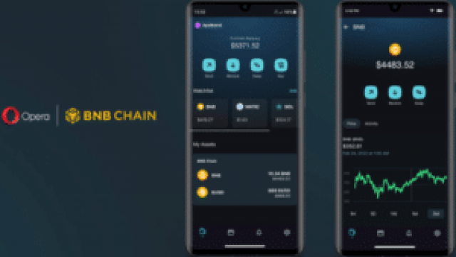 Opera-browser integreert met BNB Chain