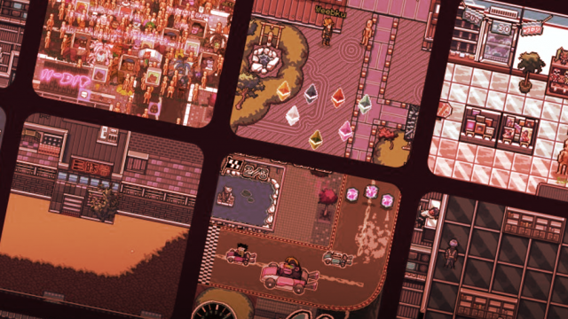 Rising Metaverse Game koppelt Ethereum NFT's met retro 16-bits uiterlijk