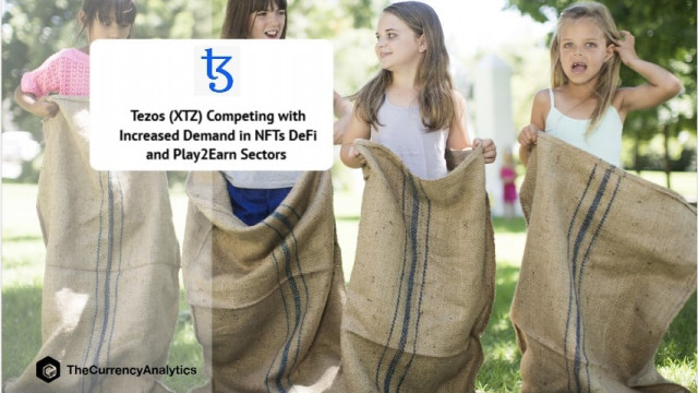 Tezos (XTZ) concurreert met toegenomen vraag in NFT's, DeFi en Play2Earn-sectoren