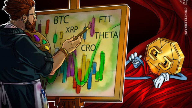 Top 5 cryptocurrencies om deze week te bekijken: BTC, XRP, CRO, FTT, THETA