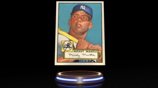 Topps plannen om zeldzame Mickey Mantle NFT-kaart uit 1952 te veilen op Ethereum