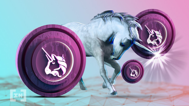 Uniswap (UNI) heeft bijna het einde van zijn 180-dagenpatroon bereikt, lijkt het horizontale gebied van $ 14,80 terug te winnen