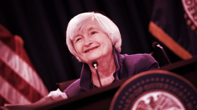 Yellen's positieve opmerkingen over Biden's Crypto EO duwt Bitcoin voorbij $ 41.000